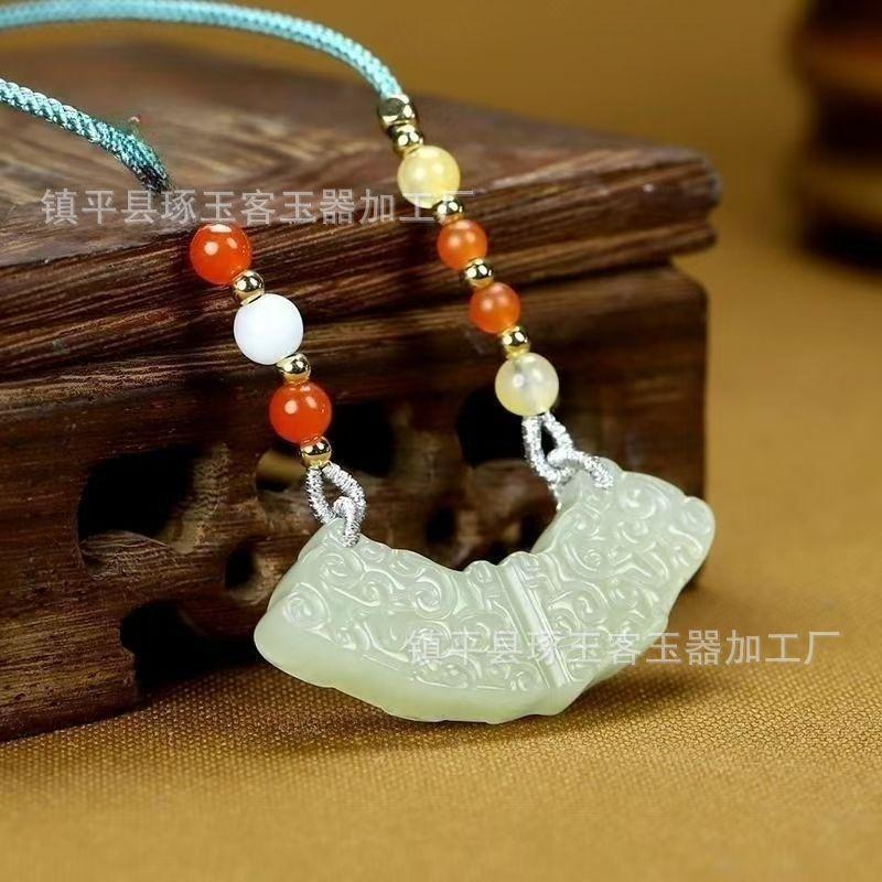 阿富汗玉貔貅吊坠