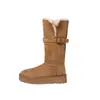 Primeiro Encontro Temporada Dois-Use Botas de Neve Quentes Solado Grosso Aumenta Altura 2026 Inverno Com Pelúcia Adicional Plus Espessura Botas Longas Cano Alto Sapatos de Algodão