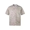 2026 Comércio Exterior Verão Nova Camiseta Tie-Dye Retro de Manga Curta Marca Tendência Masculina Solta Moda High Street Camiseta
