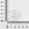 Acessórios de Resina Flor Margarida Transparente DIY Buraco Copo de Água Capa de Celular Grampo de Cabelo Corda de Cabeça Adesivo Decorativo para Veículo Elétrico