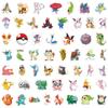 50 Adesivos de Graffiti de Desenho Animado Clássico de Pokémon Porta-malas de Carro Copo de Água Material de Escritório Adesivos à Prova d'Água Venda por Atacado
