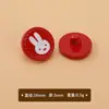 Botões de Plástico Coloridos de Coelho e Urso de Desenho Animado para Casacos, Suéteres, Vestidos de Crianças, Botões Decorativos Fofos para Costura à Mão