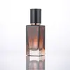 Fábrica OEM Puede Personalizar Juegos de Botellas de Vidrio, Botellas con Bomba de Loción para Cuidado de la Piel Negras, Botellas de Esencia con Tapas y Envases para Cremas