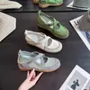 Nuevos zapatos casuales para mujer con aumento interno de altura, adecuados para el verano, falda de ballet con suela gruesa de 7 cm, zapatos Mary Jane 2026, estilo francés