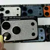 Adecuado para Apple 18ProMax armadura de metal con purpurina de un solo color cubierta completa protector de lente iPhone17promax