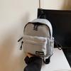 Mochila Versátil Casual Ins Nicho para Mujer 2026 Nueva Mochila de Lona Mini Pequeña Bolsa Escolar Bolso Cruzado