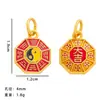 Novo Pingente de Nó de Bambu Estilo Chinês Sorte Brincos de Leque Dobrável DIY para Mulheres Design de Nicho Acessórios de Joias com Borla Longa