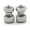 Tornillos para máquina de ranura de ciruela YD50-832-0/1, tornillos de remache de acero inoxidable, tornillos para gabinete de chasis de comunicación