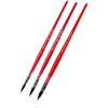 Set de pinceles de pelo de ardilla para acuarela, pincel de punta redonda para colorear y escribir, para estudiantes de arte