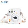 Aplicable a la bolsa de la cámara Polaroid Instax Mini12, nueva bolsa de fotografía con puntos de color de moda transfronteriza.
