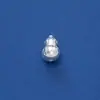 Seiko S925 Plata Pulida Forma de Calabaza Pulsera de Cintura Accesorios para Joyería DIY Materiales