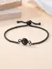 Pulsera de Cadena de Caja de Acero Inoxidable Personalizada con Proyección de 100 Idiomas Te Amo, Imagen a Color de Alta Definición