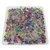 500 piezas/600 piezas caja cuadrada aguja de coser aguja recta aguja de perla costura de ropa 38 mm aguja de perla de color aguja de posicionamiento