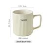 Taza Casual Taza para Avena Doméstica Taza para Leche Taza de Cerámica Leche Fufu Taza para Agua Taza de Café Gran Capacidad Taza para Desayuno