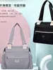 Bolsa de Pano de Nylon de Grande Capacidade Transfronteiriça para o Dia a Dia do Trabalhador 2024 Nova Mais Fácil de Combinar Bolsa Tote Bolsa de Ombro Múltiplas Venda por Atacado