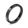 Anillo de Pareja Simple Japonés y Coreano Anillo de Cola para Hombre y Mujer Color Acero Dorado Negro Anillo Gone SA474