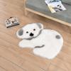 Alfombra de Lana Imitación Felpa Animal de Dibujos Animados Dormitorio Mesita de Noche Manta Linda Habitación Infantil Casa de Alquiler Alfombra de Piso Fabricante