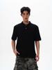 Camiseta básica sencilla estilo American Old Money de cuello Henley texturizada de manga corta para hombre y mujer, tops casuales nicho de alta gama