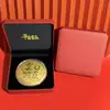 Ouro Puro 999 Mais Vendido Série Torta Princesa Fique Rico Feliz Aniversário Conjunto de Presente para Presentes de Feriado