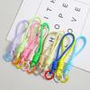Llavero de cuerda de algodón tejida a mano de color, accesorios colgantes para bolso, accesorios DIY, simple Joker, cadena colgante para teléfono móvil, accesorios colgantes al por mayor