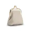 Nova Bolsa Mini Ring de Couro Genuíno para Joias Pequena Exquisita Bolsa de Armazenamento para Brincos Porta-moedas Portátil Feminino