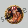 Ímã de Geladeira Acrílico One Piece Personalizado Criativo Luffy Chopper Ímã de Anime Decoração