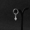 Suministro del Fabricante de Aretes Estilo Celebridad, Aretes Cuadrados Pequeños Simples, Clips para Orejas sin Perforar de Acero Inoxidable, Accesorios al por Mayor