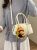 Yuezhi 2026 Primavera Novo Modelo Simples Casual Versátil Moda Tendência Bolsa de Mão de Luxo Estilosa Diária Bolsa Transversal