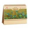 Calendario Estilo Chino Retro Año del Caballo 2027 Modelo Creativo Planner de Lujo Ligero Compra Personalizada Corporativa Tarjeta de Puntos Calendario Mensual