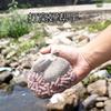 Bolsa de nido de pesca Bolsa de malla especial para rápidos y flujo de agua Punto fijo remoto Material de nido granular Punto de piedra Bolsa de nido de boca de caballo