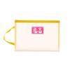 Bolsa para documentos con cremallera, de una o dos capas, de malla transparente, para guardar tareas de primaria y libros de texto.