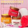 Popular Exfoliante Exfoliante, Sal de Baño de Azúcar de Caña, Exfoliante Corporal Exfoliante Rejuvenecedor de Piel Limpieza Profunda Fábrica OEM
