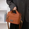 Bolso de Mano Multicapa Ligero de Gran Capacidad de Comercio Exterior Modelo Nuevo 2025 Bolso de Hombro Simple Versátil Casual Bolso Cruzado para Mujer