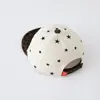 Gorro de Bebé para Otoño e Invierno Pana Estampado de Leopardo Ala Estrella de Cinco Puntas Ala Suave Gorra Pico de Pato Niño Pequeño Gorra de Béisbol Plegable