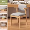 Escritorio de Computadora Doble para el Hogar con Patas de Madera Maciza Mesa de Estudio para Llevar a la Sala de Estar Escritorio Simple Grande Largo Banco de Trabajo Escritorio de Oficina