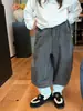 Otoño 2026 Nuevo Vaqueros Casuales Versátiles para Niños Estilo Coreano Básicos Clásicos Pantalones de Mezclilla para Niños y Niñas