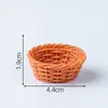 Gato de Biscoito Fofo Peças Fofas Brinquedo de Comida Decoração DIY Acessórios para Pendurar Carro Mesa Grampo de Cabelo Corda Pequenos Enfeites