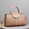 Bolso de mujer de comercio exterior 2025, nueva moda, bolso de mano de cocodrilo, bolso de gran capacidad, bolso de madre de mediana edad, bolso de mensajero de hombro