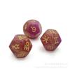 Dados Acrílicos Novos 12 Constelações Jogo de Mesa Entretenimento 12 Poliedros D12 Jogo de Dados de Presente