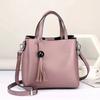 Bolsa Feminina de Couro de Vaca de Primeira Camada 2025 Nova Tendência Moda Versátil Bolsa de Mão de Alta Qualidade Grande Capacidade Bolsa de Ombro para Mulheres