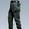 Calça Tática Militar para Exterior Anti-respingo Macacão Multi-bolsos Primavera e Outono Americano Funcional Carga Roupa de Trabalho Masculina
