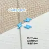 Cadena de Teléfono de Aleación Hecha a Mano DIY Colorida Linda Mini Rayo Goteo de Pintura Accesorios para el Cabello