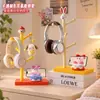 Almacenamiento en forma de árbol dos en uno soporte para teléfono adorno sala de estar caricatura Kirby jugador moderno decoración del hogar regalo