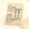Nuevo Set de 5 Cortaúñas de Acero Inoxidable Transfronterizo de Amazon Kit de Belleza Anti-Salpicaduras Set de Belleza Portátil