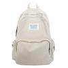 Mochila Escolar Estilo Coreano Estilo Preguiçoso para Estudantes Universitárias Leve Moderna Simples Mochila de Viagem para Alunas do Ensino Médio Mochila Esportiva