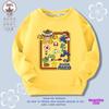 Suéter infantil de Super Mary Mario para primavera y otoño, delgado, camisa de manga larga para niños, ropa infantil moderna para niños medianos y grandes