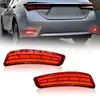 Adecuado para Parachoques Trasero de Corolla 14-18 y Serie Es de Lexus con Luces Traseras Multifunción de Posición y Freno