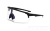 Gafas Deportivas Deportivas de Medio Marco para Ciclismo de Nuevo Producto Transfronterizas Gafas para Correr Gafas de Sol Coloridas Lentes con Recubrimiento al Vacío Lente Integrada
