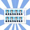 Merchandise de apoio a fãs para meet-and-greet de foto 3x4cm da Li Yuchun, mesmo estilo visto no Douyin