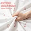 Juego de cuatro piezas Buduo de sábana bajera, funda de edredón y funda de almohada desechables para viajes, hoteles y compartimentos de tren cama, hecho de tela no tejida para prevenir la contaminación